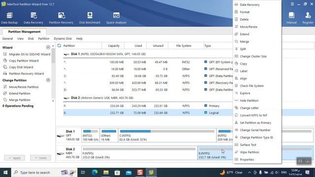 mini tool partition смотреть онлайн