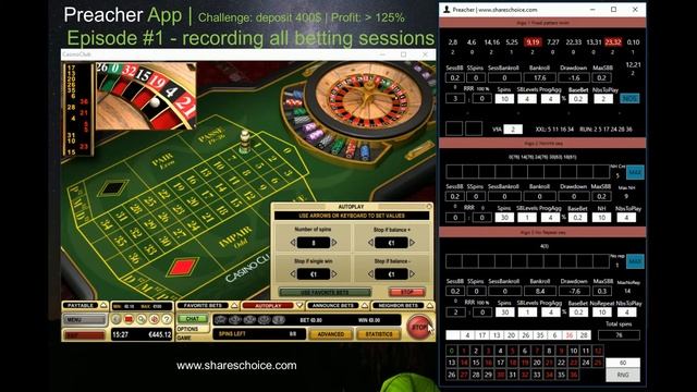 Preacher App | NEW Challenge: Profit 125% | Session #1 | online RNG roulette | CasinoClub смотреть онлайн