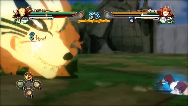 Naruto Ultimate Ninja Storm Revolution - Customize Set Bijuu Naruto Gameplay смотреть онлайн