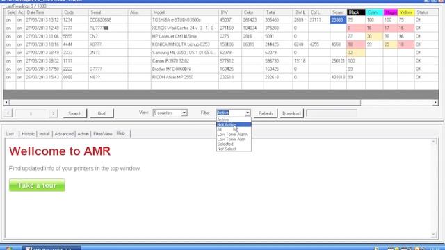 Printer Monitoring Manager. Views and Filters смотреть онлайн