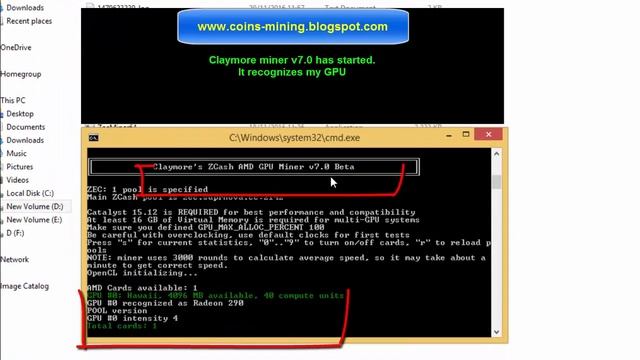 Zcash [ZEC] Windows GPU Mining for beginners - Claymore's AMD Miner смотреть онлайн
