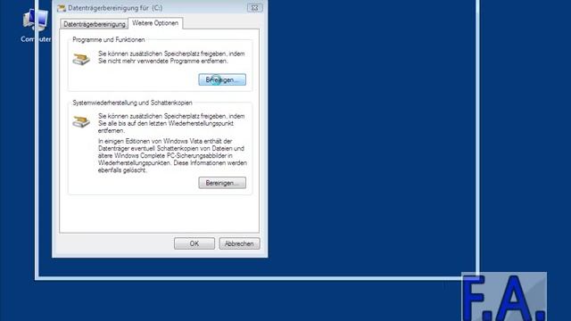 Windows Vista System Wiederherstellungspunkte löschen смотреть онлайн