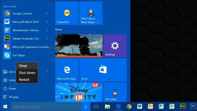 USER INTERFACE (WINDOWS 7 VS WINDOWS 10) смотреть онлайн