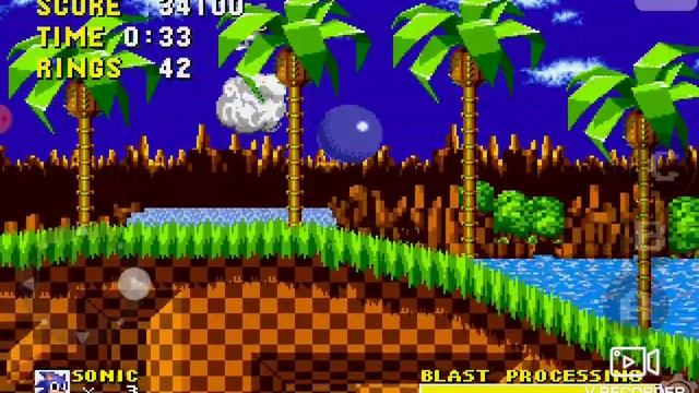 sonic 1 blastless - ROM hack смотреть онлайн