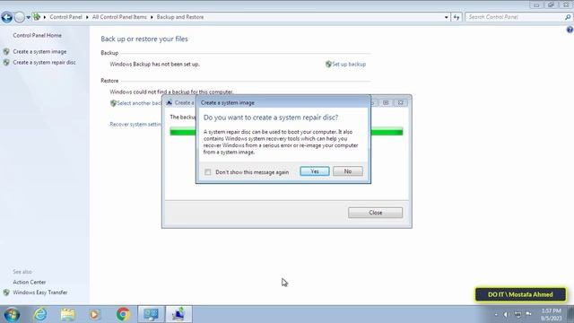 How to Create and Restore a Full Backup on Windows 7 смотреть онлайн
