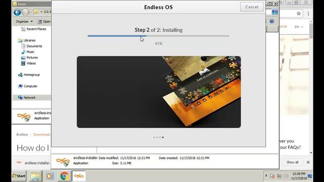 Endless OS: Dual-boot Installation on Windows смотреть онлайн