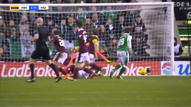 Hibs 2 v 0 Hearts - 09/03/18 смотреть онлайн