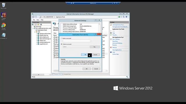 Application Pool Setup смотреть онлайн