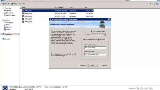 Install HP OMW9 using OMW_00116 смотреть онлайн