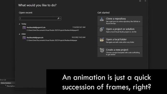 Animating the Wallpaper смотреть онлайн