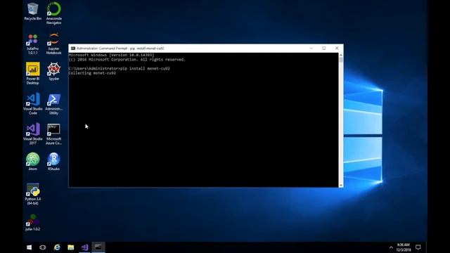 DEEP LEARNING TOOLS : Install mxnet cpu and gpu смотреть онлайн