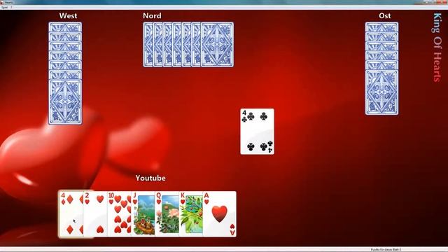 Play Windows Hearts - Game 02 - 7. Round - "Second Game" смотреть онлайн