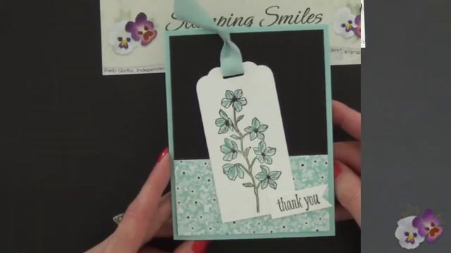 Stampin' Up! Occasions Catalog Sneak Peek for My January Thank You Card смотреть онлайн