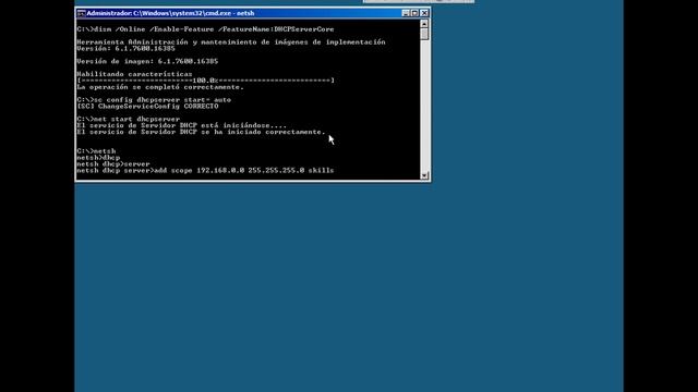 Installing DHCP in Windows Server 2008 Core смотреть онлайн