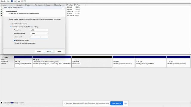 How to create a hard disk partition in Windows 11 [ #hindi ] #harddisk #windows #windows11 смотреть онлайн