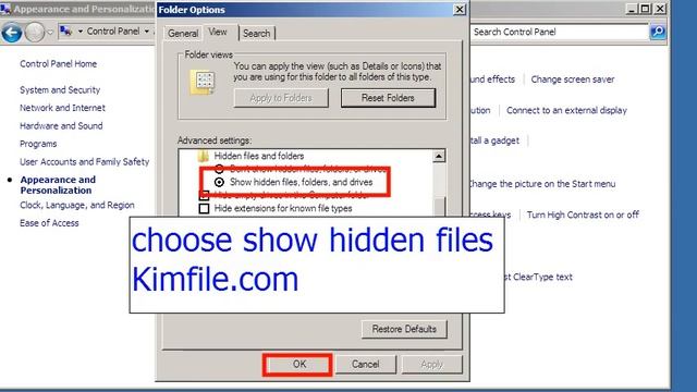 How to show and see hidden files and folders on Windows7 PC смотреть онлайн