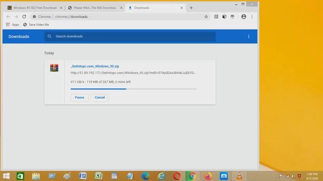 How to Downloading Windows 95 from getintopc getintopc से विंडोज 95 डाउनलोड करना смотреть онлайн