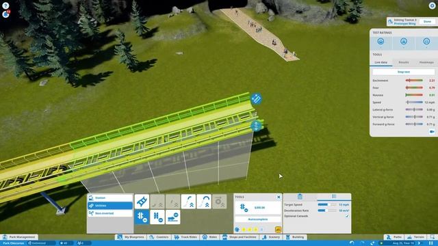 Shaun Streams Planet Coaster - Intamin Wing Coaster смотреть онлайн