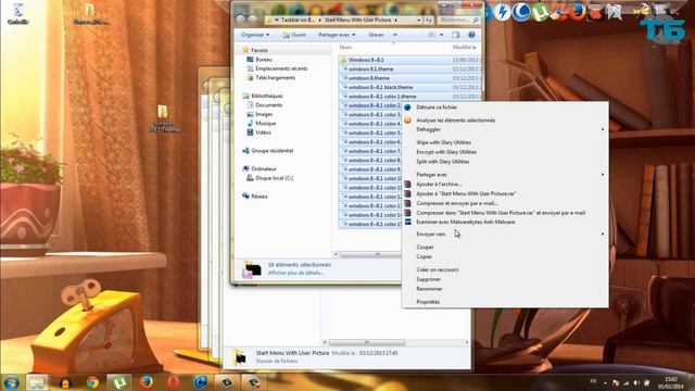 Comment installer le thème de Windows 8 ★ 8.1 sur Windows 7 ►Tuto HD смотреть онлайн