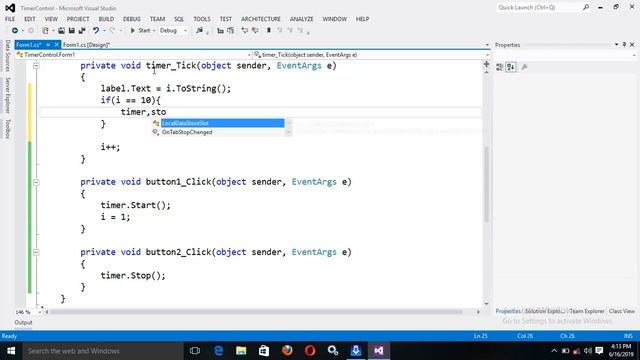 Timer Control in C Sharp. C# Tutorial in Hindi смотреть онлайн