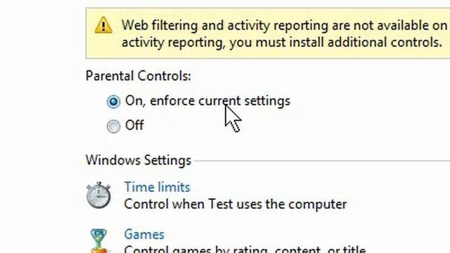 How to allow a user to not access games through parental controls in Windows 7 смотреть онлайн