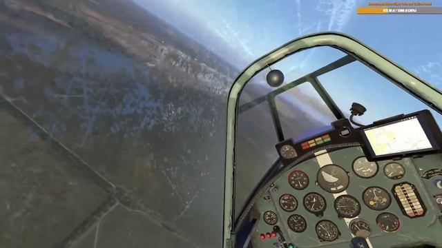 X PLANE 11 -YAK 52 RUSKY GROUP - KAZAŃ Ortho By CORRADO555