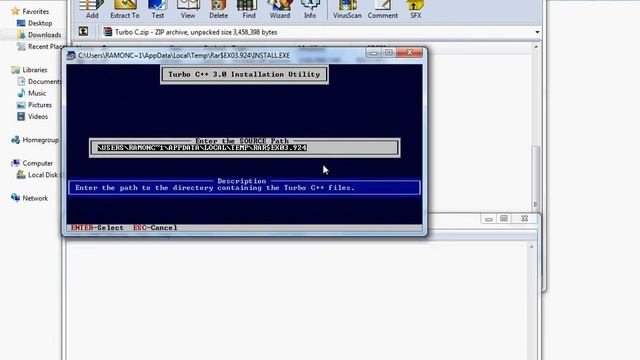 TURBO C++ HOW TO INSTALL windows 7 смотреть онлайн