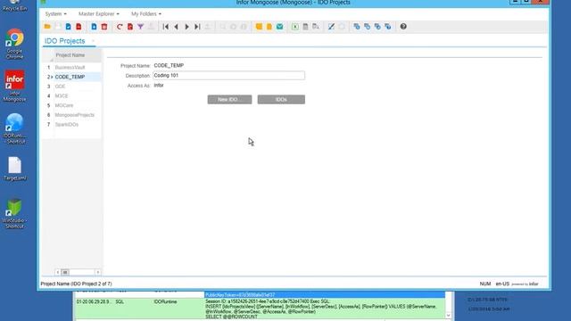 Infor Mongoose: .NET Coding Part 1 - Creating your data смотреть онлайн