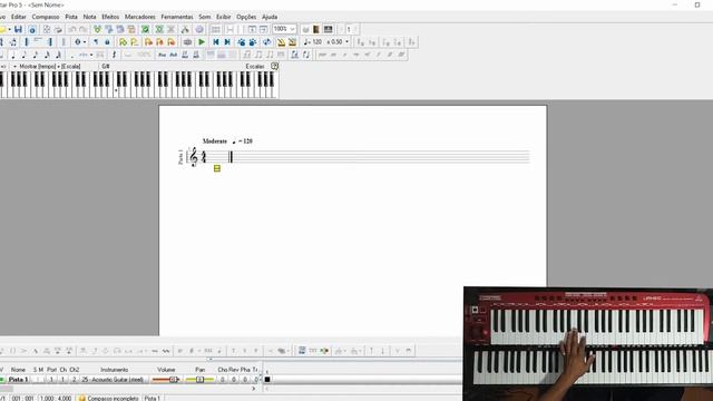 Teclado no Guitar Pro - Escreva partitura usando o teclado смотреть онлайн