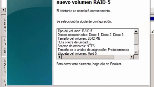 Crear Raid 5 en Windows Server 2008 смотреть онлайн
