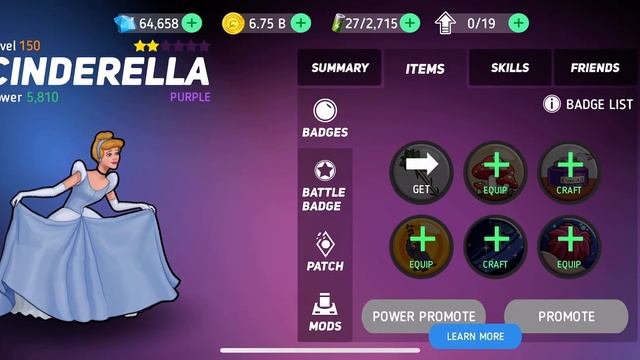 Disney Heroes: Battle Mode - Unlocking Cinderella! Prize Wall! смотреть онлайн