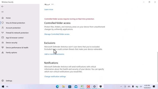How to Whitelist a Program in Windows Defender (Add an Exclusion to Windows Security) смотреть онлайн