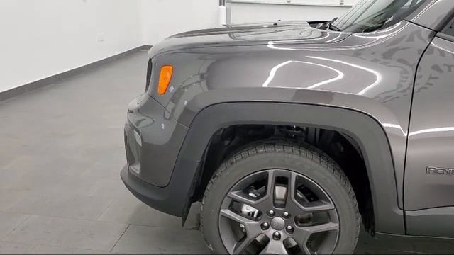 2021 Jeep RENEGADE Latitude Granite Crystal Metallic Clearcoat New. walk around for sale in Fond Du смотреть онлайн