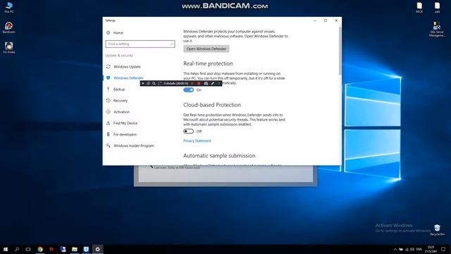 วิธีปิด windows defender 8 1 10 смотреть онлайн