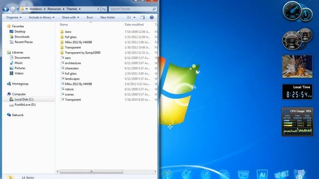 Transparent Theme for Windows 7 / Tema transparant untuk windows 7 INDONESIA VERSION смотреть онлайн
