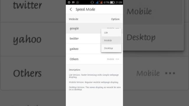 How to change UC Browser view mode смотреть онлайн