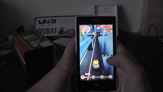 Nokia Lumia 520: Despicable Me:Minion Rush Gameplay смотреть онлайн