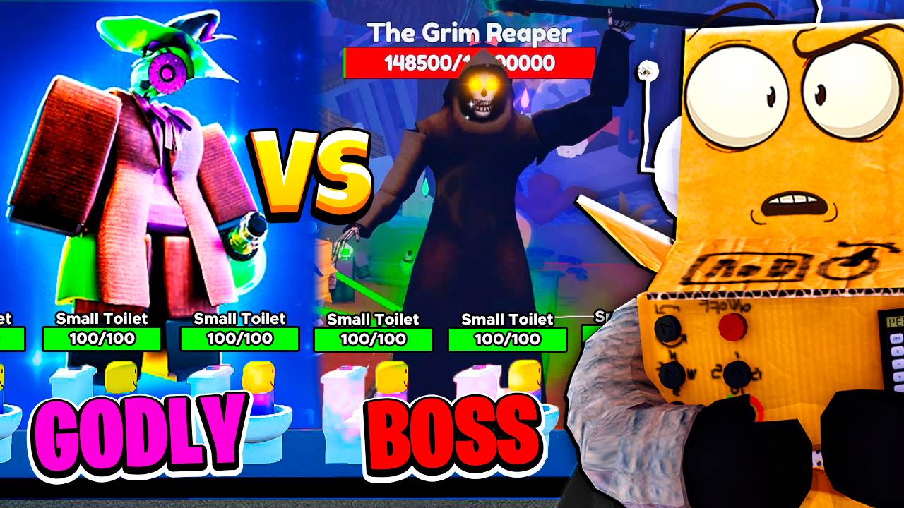 ВЕДЬМА КАМЕРАВУМЕН ПРОТИВ БОССА! ХЕЛЛОУИНСКОЕ ОБНОЛЕНИЕ! 113 СЕРИЯ ROBLOX Toilet Tower Defense смотреть онлайн