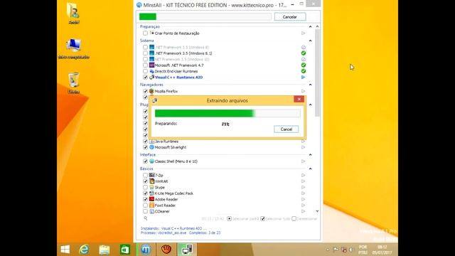 Kit Técnico.Pro - Pack de Programas Pós Formatação смотреть онлайн