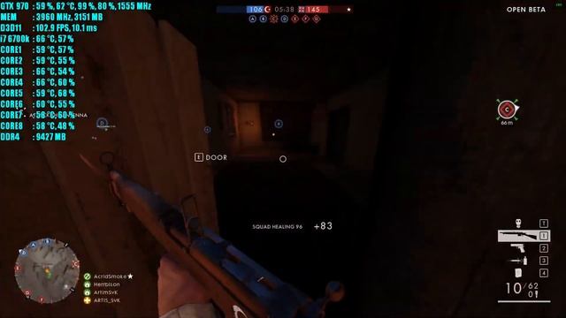 BATTLEFIELD 1 MULTIPLAYER OPEN BETA | 1080p Ultra Preset Settings смотреть онлайн