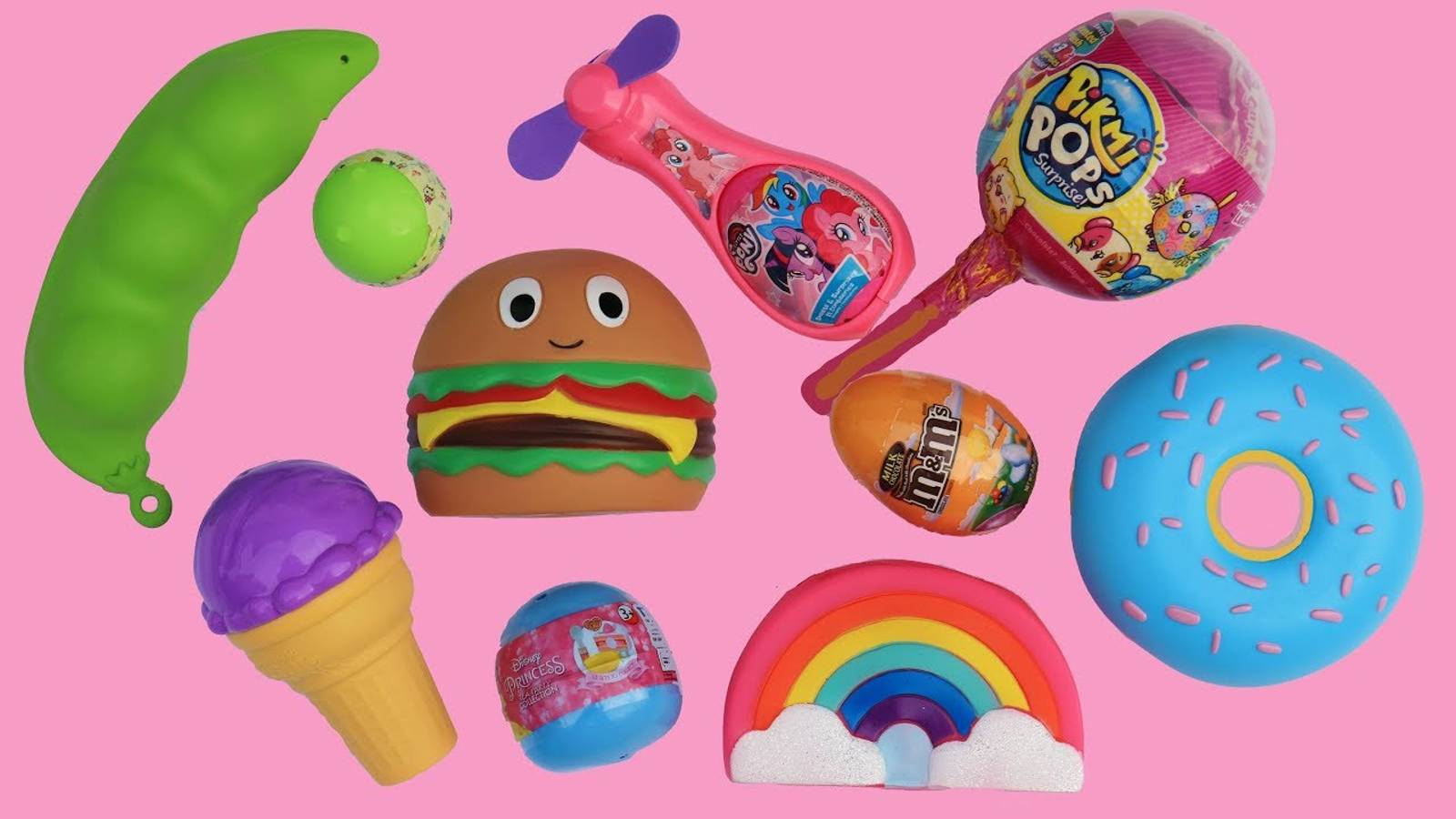 Мультики для детей 🚀 Игрушка-сюрприз. Pikmi Pops и гигантского леденца, MLP, Минни Маус, смотреть онлайн