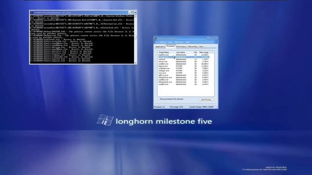 Destroying Windows Longhorn Build 4029! смотреть онлайн
