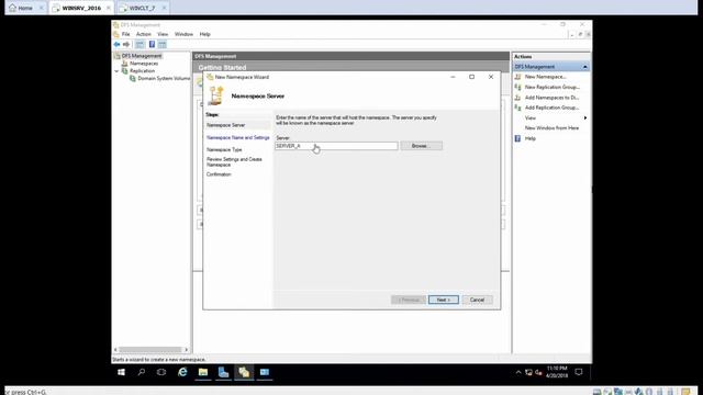 #7 Installasi & Konfigurasi DFS (Distributed File System) - Windows Server 2016 смотреть онлайн