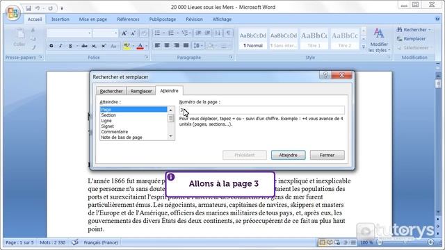 Comment parcourir les différentes pages d'un document avec Word 2007 ? смотреть онлайн