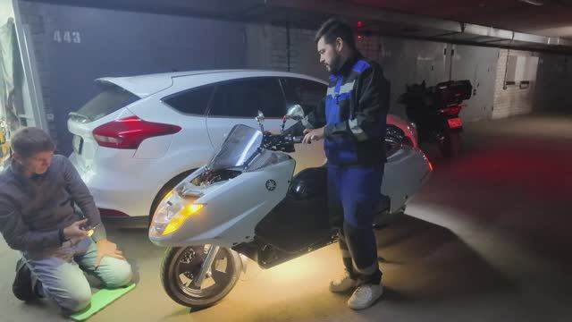 Yamaha Maxam/Majesty замена охлаждающей жидкости смотреть онлайн