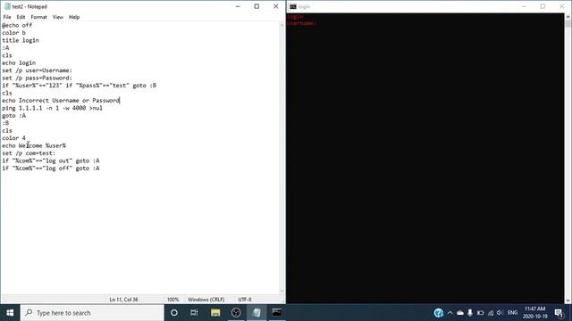 How to create a user/fake login using command prompt or notepad смотреть онлайн