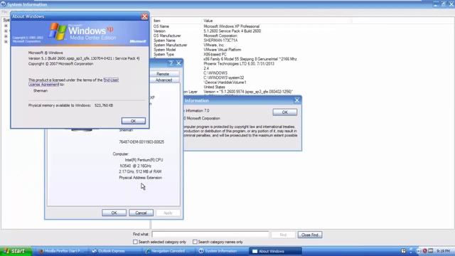 Windows XP Media Center Edition 2005 with Service Pack 4 in VMWare Workstation! смотреть онлайн