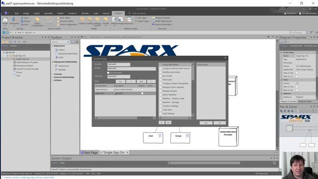 Sparx Systems Enterprise Architect Single Sign On with OpenID смотреть онлайн