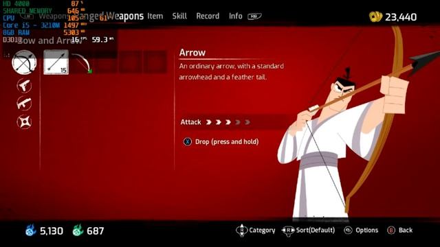 SAMURIA JACK ON A LOW END PC | INTEL HD 4000| 4400| i5 3210m | 8GB RAM смотреть онлайн