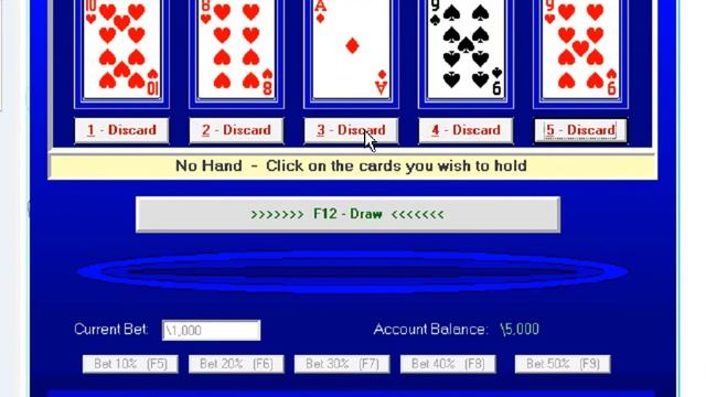 Poker Mania v3.1.0 (Windows game 2004) смотреть онлайн